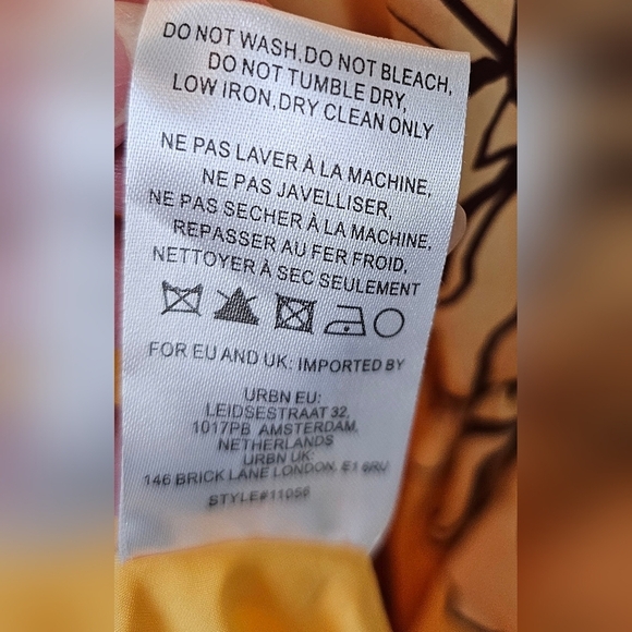 Anthropologie Hutch Women's Floral Halter Maxi Dress NWT Maize/Yellow Size 12 - Picture 10 of 13